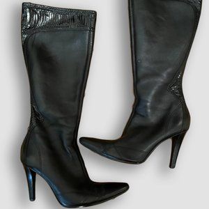 Y2K Black Lord & Taylor Boots